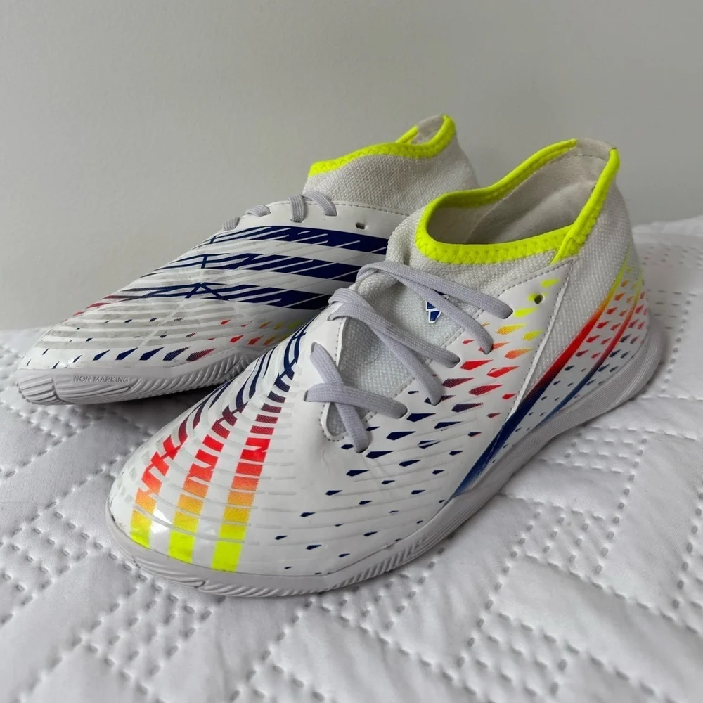 Adidas Predator Edge .3 Indoor Soccer Football Cleats Shoes Youth Size 3Y Unisex - Picture 5 of 11